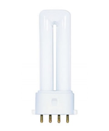 Satco S8360 Satco CF5DS/E/827/ENV 5 Watt T4 2G7 4 Pin Base 2700K Twin Tube Compact Fluorescent Lamp (CFL)