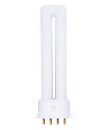 Satco S8363 Satco CF7DS/E/841/ENV 7 Watt T4 2G7 4 Pin Base 4100K Twin Tube Compact Fluorescent Lamp (CFL)
