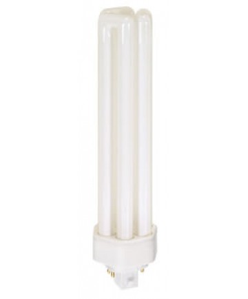 Satco S6423 Satco CF57DT/E/IN/835 57 Watt 120 Volt T4 Triple Tube GX24q-5 4 Pin Electronic Compact Fluorescent Lamp (CFL)