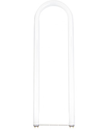 Satco S6558 Satco FBO32/841/6 32 Watt T8 22.5" Medium Bi-Pin Base 4100K U Bend Tube Fluorescent Light Bulb