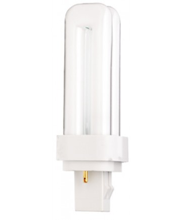 Satco S6718 Satco CF13DD/830 13 Watt T4 120 Volt GX23-2 2-Pin Dulux D Compact Fluorescent Light Bulb (CFL)