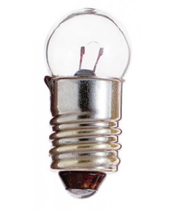 Satco S6931 Satco .30 Amp 2.47 Volt G3.5 Mini Screw Base Miniature Light Bulb 