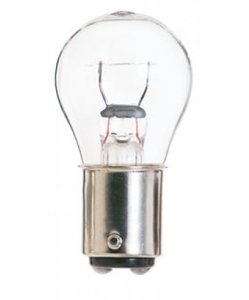 Satco S7782 E/94 Satco 13.31 Watt (1.04 Amp) 12.8 Volt DC Bayonet Base Clear Miniature