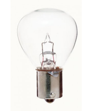 Satco S6967 Satco 3.91 Amp 6.2 Volt S8 Single Contact Bayonet Base Miniature Light Bulb