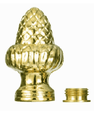 Satco S70/133 Satco S70-133 Brass finish acorn knob