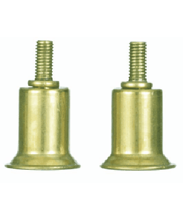 Satco S70/142 Satco S70-142 Two brass finish Lamp Riser