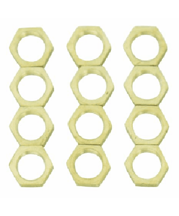 Satco S70/172 Satco S70-172 12 brass locknuts