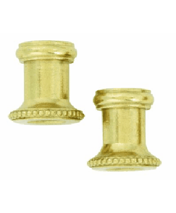 Satco S70/174 Satco S70-174 Two brass knurled necks