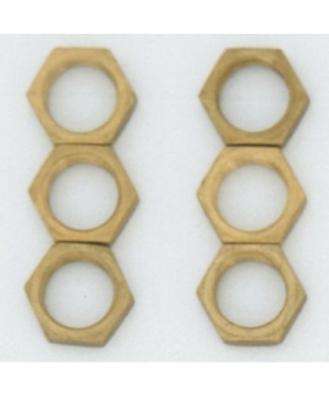 Satco S70/621 Satco S70-621 6 brass locknuts