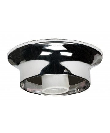 Satco S70/841 Satco S70-841 4 inch Chrome Wired Fixture Holder