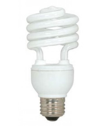 Satco S5523 Satco 18 Watt 120 Volt T2 Ultra Mini Spiral E26 Medium Base Energy Star Certified 2700K