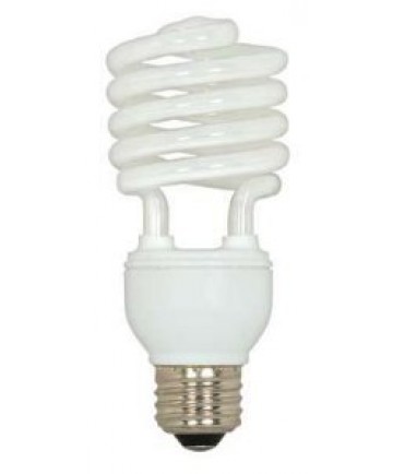 Satco S5528 23 Watt 120 Volt T2 Ultra Mini Spiral E26 Medium Base 5000K Eco-Friendly (CFL)