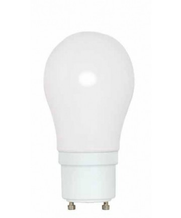 Satco S8225 Satco 15 Watt A-19 120 Volt GU24 Base 2700K 10,000 Hour Energy Star Certified Eco Friendly Compact Fluorescent Light Bulb (CFL)