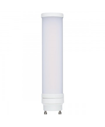 Satco S8750 8 Watt LED PL Bulb GU24 Base CCT Selectable Ballast Bypass 120-277V