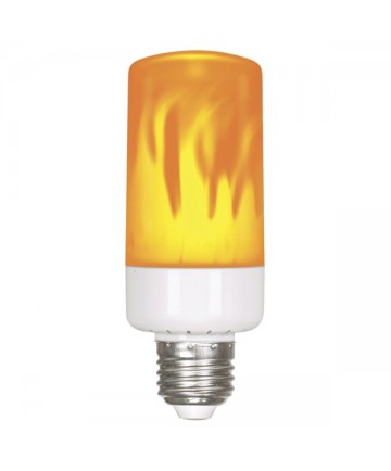 Satco S9806 5W/LED/FLAME BULB/120V 5 Watt LED Flame Bulb 