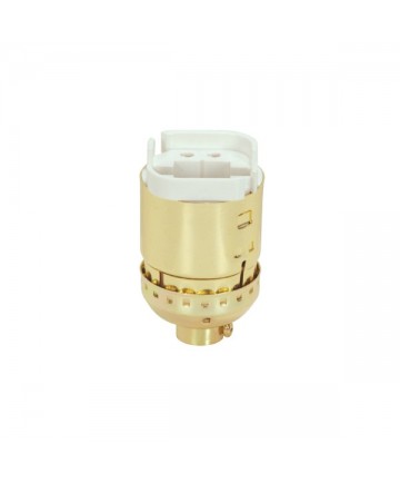 Satco 80/1228 Satco 13 Watt Bright Gilt Socket