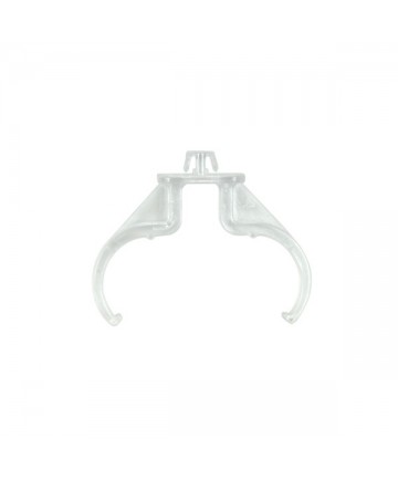 Satco 80/1604 Clear Horizontal Lamp Support Clip UV for 2G11 CFL