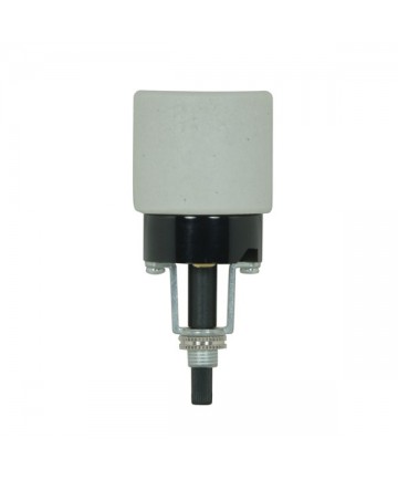 Satco 80/1755 Satco Bottom Turn Knob Socket Phenolic & Porcelain Shell 
