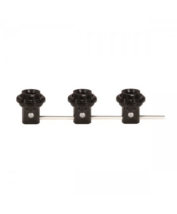 Satco 80/1912 Satco 3 Light Phenolic Threaded Candelabra Harness Sets