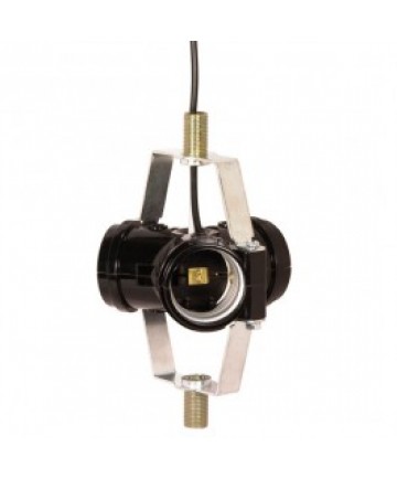 SATCO 90/463 | 3 Light Cluster Socket Medium Base 12 inch Leads Lamp Socket