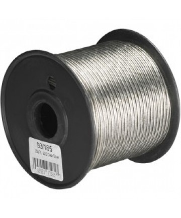 Satco 93/185 Satco 93-185 Clear Silver 22/2 Wire 250FT Spool