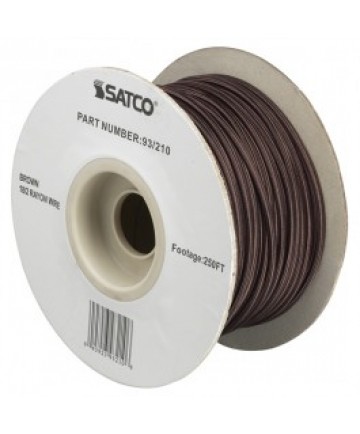 Satco 93/210 Satco Bulk Lamp Wire Spool Brown 18/2 Rayon 250FT