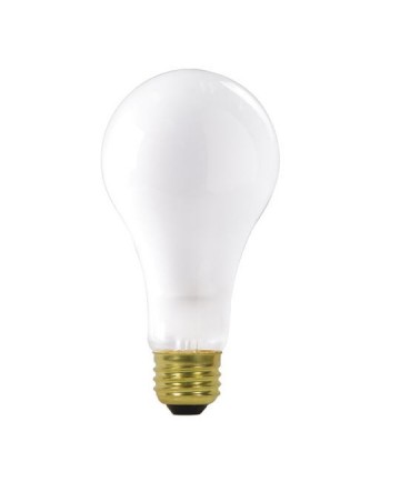 Satco S3957 200A23/FR/120V 200-Watt Frosted A23 Light Bulb