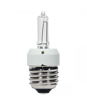 Satco S4312 Satco KX60CL/3M/E26 60 Watt 120 Volt T3 E26 Medium Base Clear Krypton Xenon 3000 Hour Halogen Light Bulb