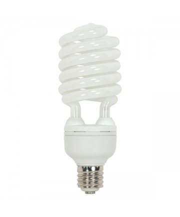 Satco S7389 Satco 65 Watt T5 Hi Pro Spiral E39 Mogul Base 5000K 10,000 Hour High Wattage Professional Series Compact Fluorescent Light Bulb (CFL)