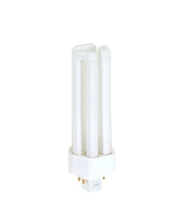 Satco S8347 Satco CFT26W/4P/835/ENV 26 Watt T4 GX24q-3 4 Pin Base Triple Tube 3500K 10,000 Hour Compact Fluorescent Lamp (CFL) 
