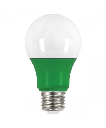 Satco S9643 2A19/LED/GREEN/120V Satco 2 Watt A19 LED Green