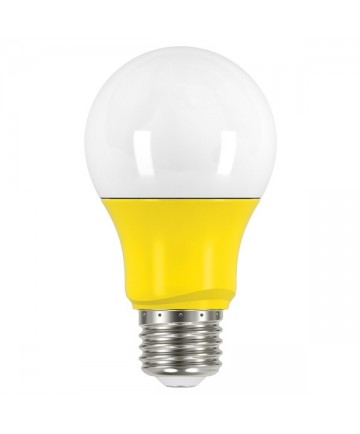 Satco S9645 2A19/LED/YELLOW/120V Satco 2 Watt A19 LED Yellow