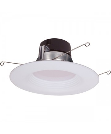 Satco S9724 11.5WLED/RDL/5-6/27K/120V Satco 11.5-Watt LED Downlight Retrofit 2700K