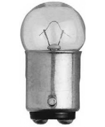 Satco E/68 Satco 7.97 Watt (0.59 Amp) 13.5 Volt G6 DC Bayonet Base Clear Miniature Light Bulb