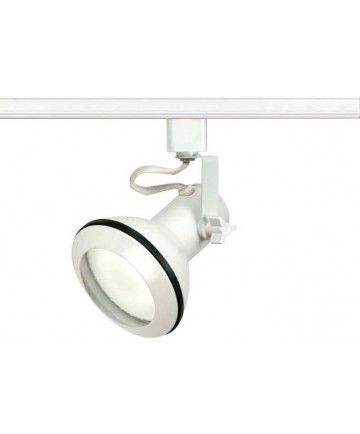 Nuvo Lighting TH332 Track Lighting White Euro Style Head, PAR30 Halogen Track Lighting, 120V Line Voltage Track Lighting