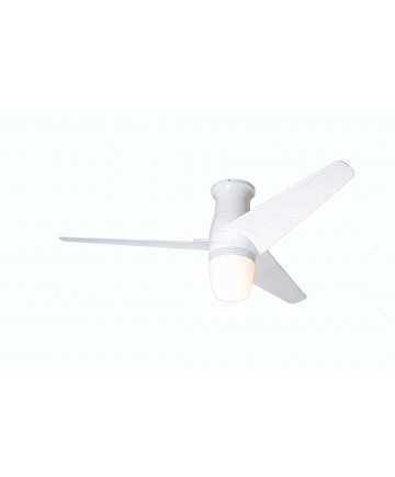 Modern Fan Company VEL-HUG-GW-50-NK-851-004 Velo Hugger Gloss White Ceiling Fan