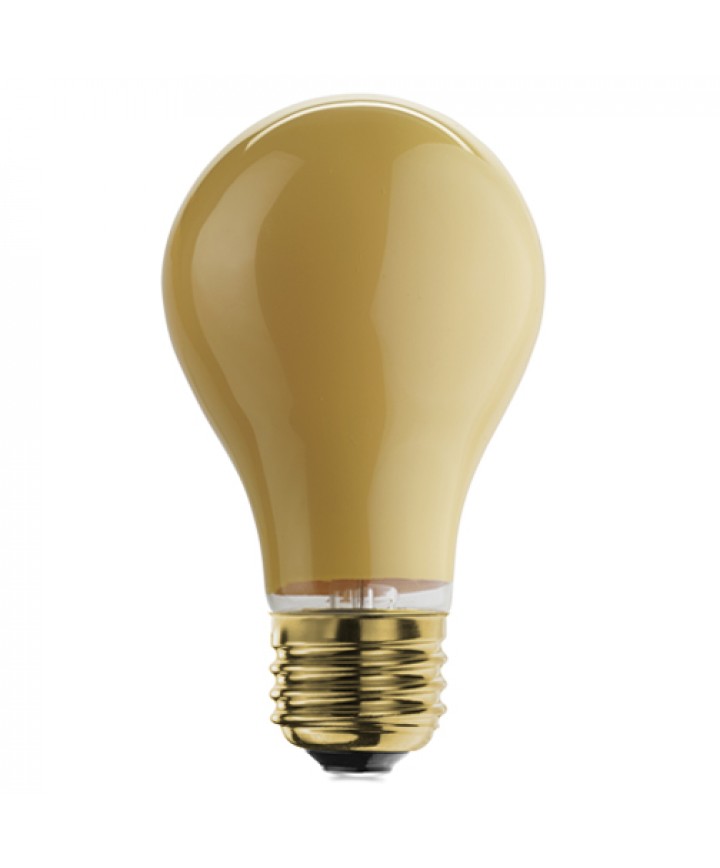 Yellow 24 Bulbs Medium Base Bulbrite 60A/YB 60-Watt Incandescent Standard A19 Bug Light Yellow 24 Bulbs Medium Base Bulbrite 60A/YB 60-Watt Incandescent Standard A19 Bug Light