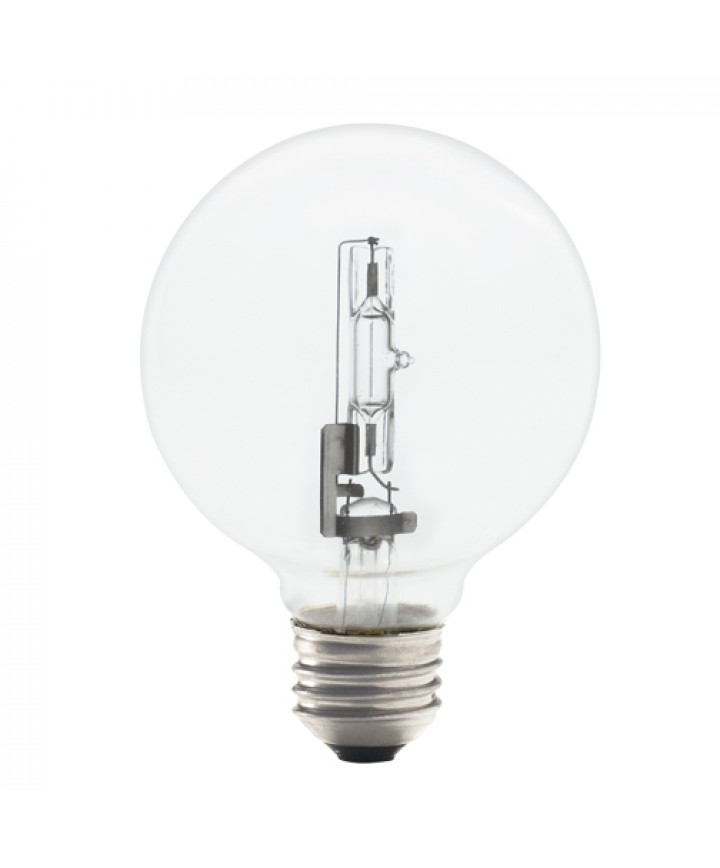 Bulbrite 616472 72 Watt Dimmable Eco Halogen G25 Globe Medium Base