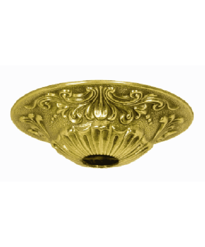 Satco 90/2383 Cast Brass Polished Brass Chandelier Canopy
