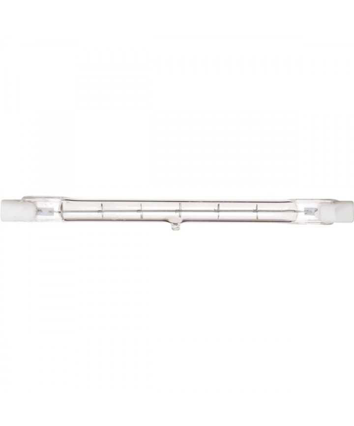 Satco S3105 500T3Q CL Satco 500 Watt Halogen T3 Clear 120 Volt R7S Base 118mm J Type long Double Ended Quartz Halogen Light Bulb