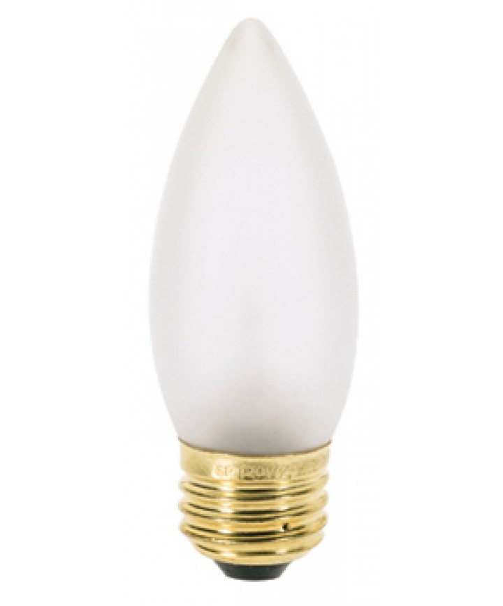 Satco S3735 Satco 40b11 F 40 Watt B 11 120 Volt E26 Medium Base