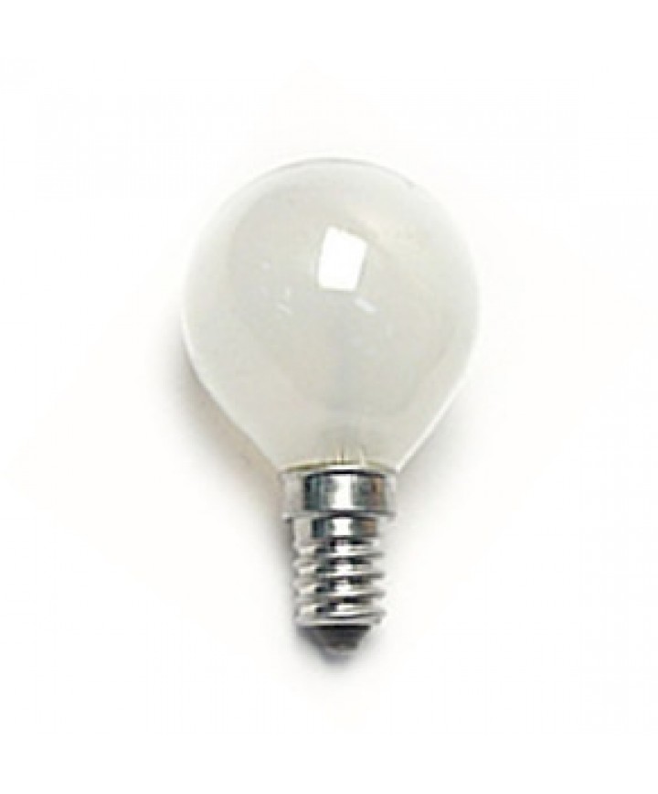 Satco S3398 Satco 40G14/W 40 Watt 130 Volt G14 E14 Euro Base White