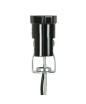 Satco 80/1300 | 1-3/4" OCT CAND SKT 26" LEADS 75 Watts E12 Candelabra Socket - image 1
