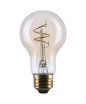 Satco S14226 | 3.5 Watt A19 LED 2000K CCT Medium Base Clear Glass Amber Coil Filament Dimmable 120 Volt - image 1