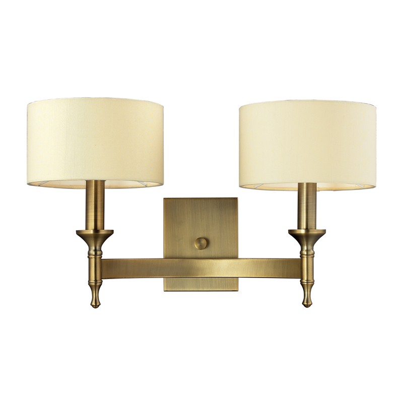 ELK Lighting 10261/2 Pembroke 2 Light Wall Sconce in Antique Brass