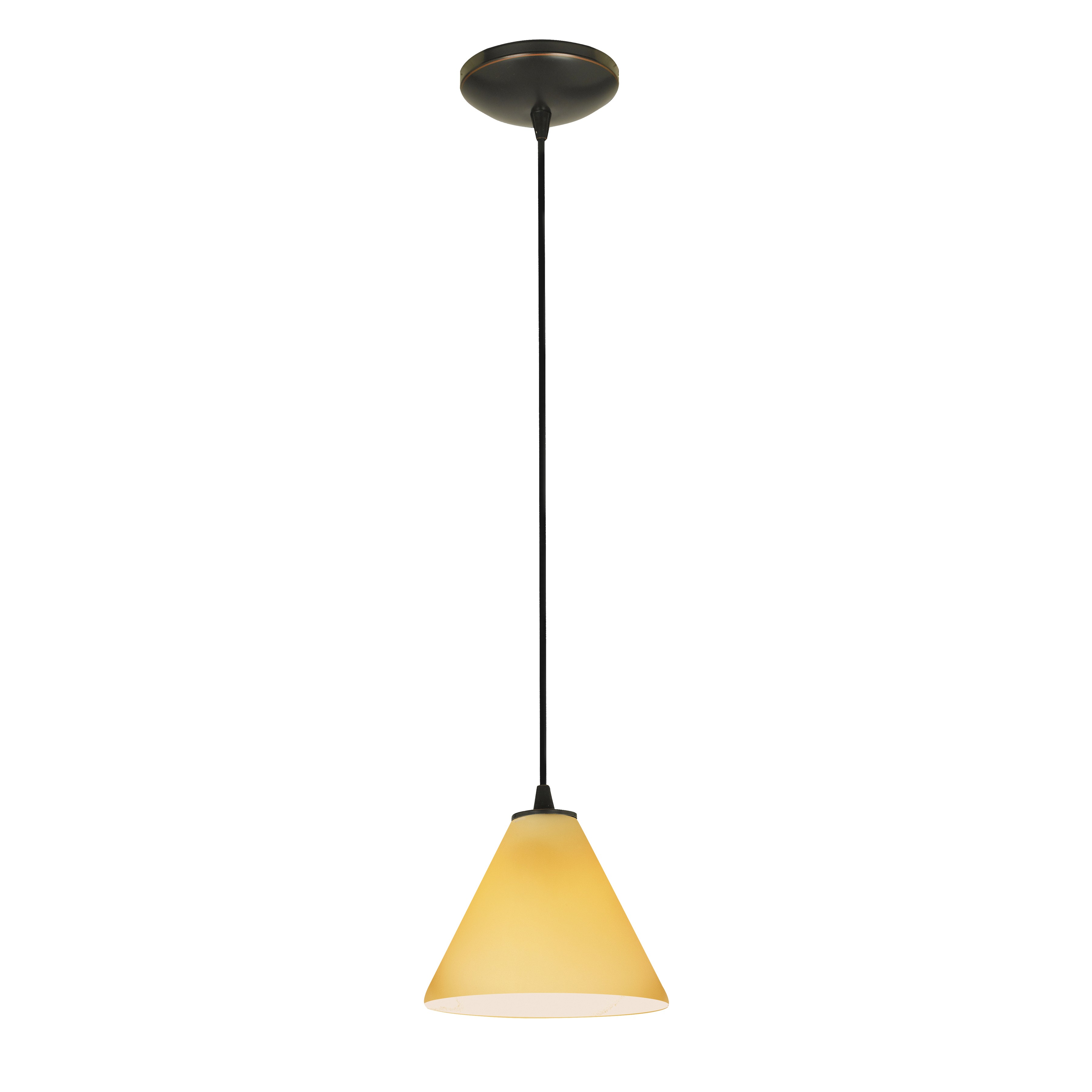 Access Lighting 280043CORB/AMB Martini 1Light Pendant