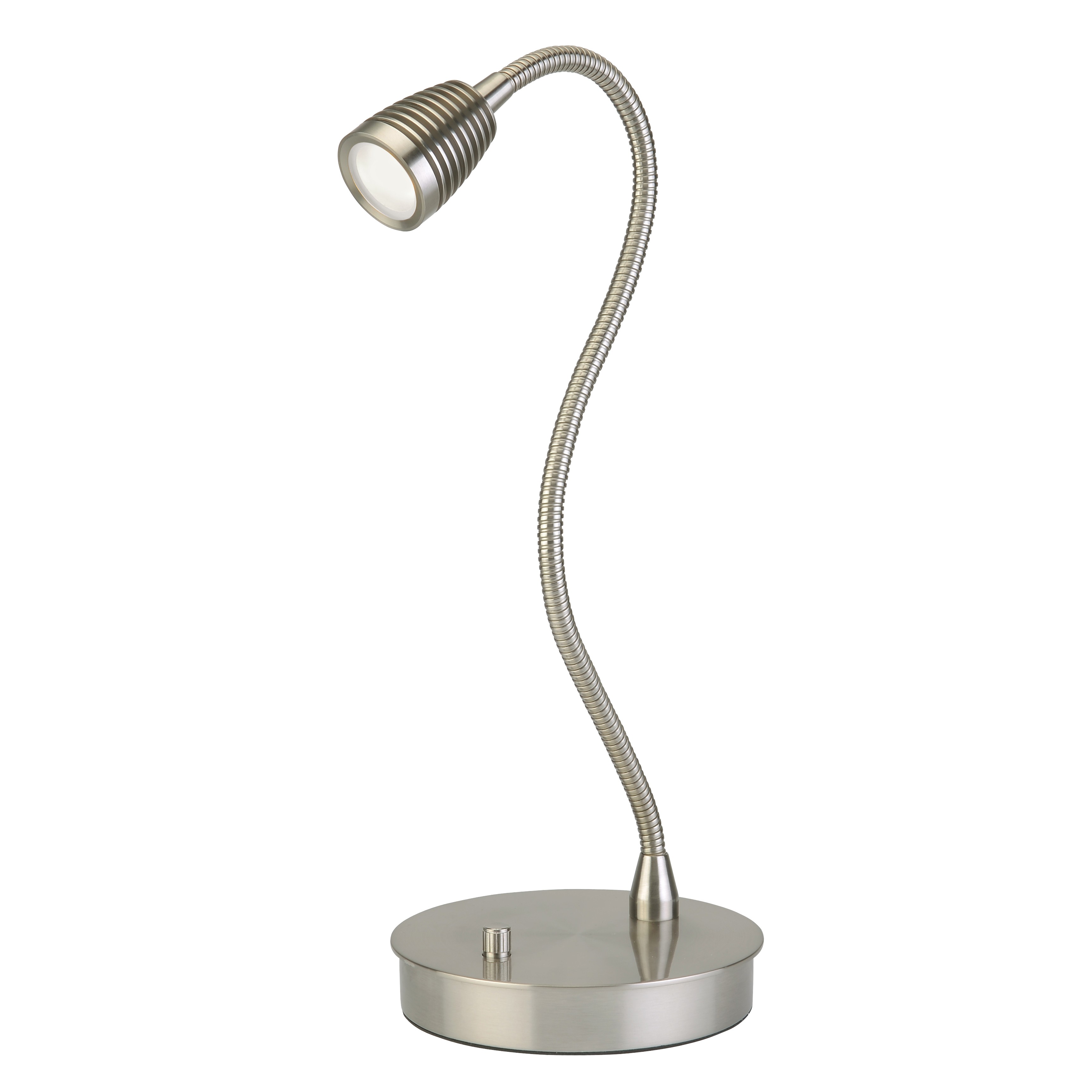 Access Lighting 72001LEDDBS TaskWerx Flex Gooseneck LED Table Lamp