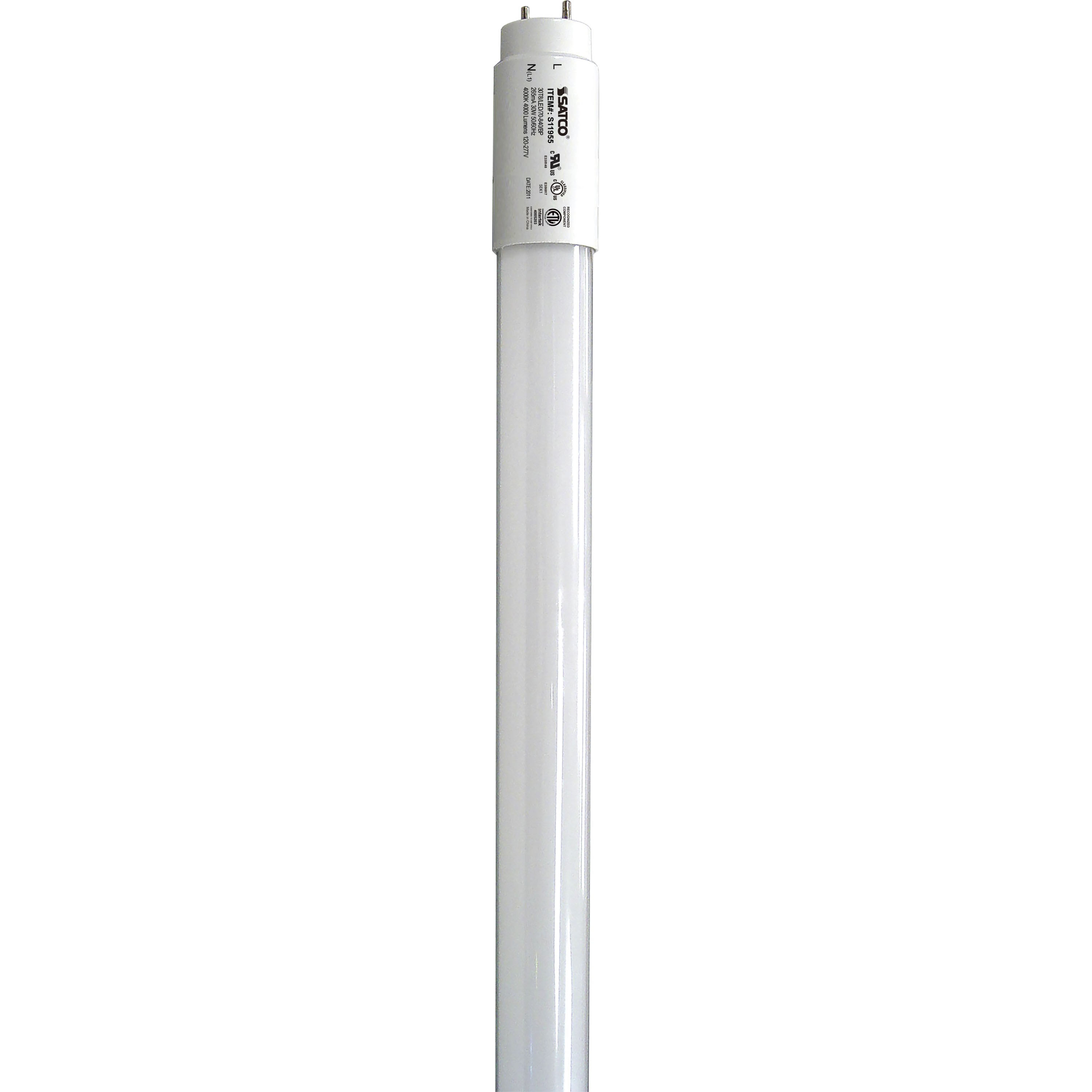 Satco S11955 30T8/LED/70-840/BP 30 Watts 120-277 Volts 265