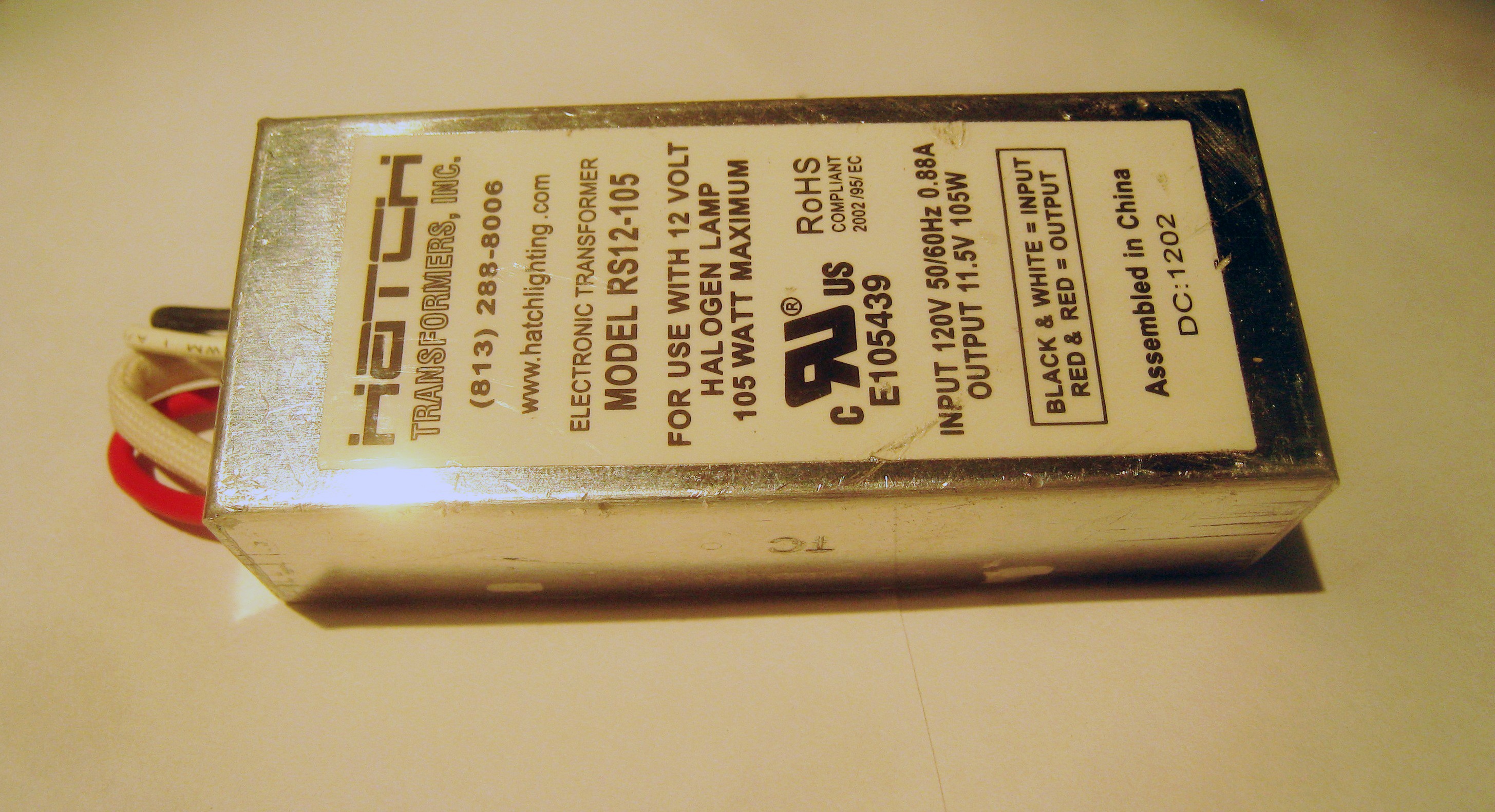 PLC Lighting TRN100 Track Lighting 100W Electrical Transformer