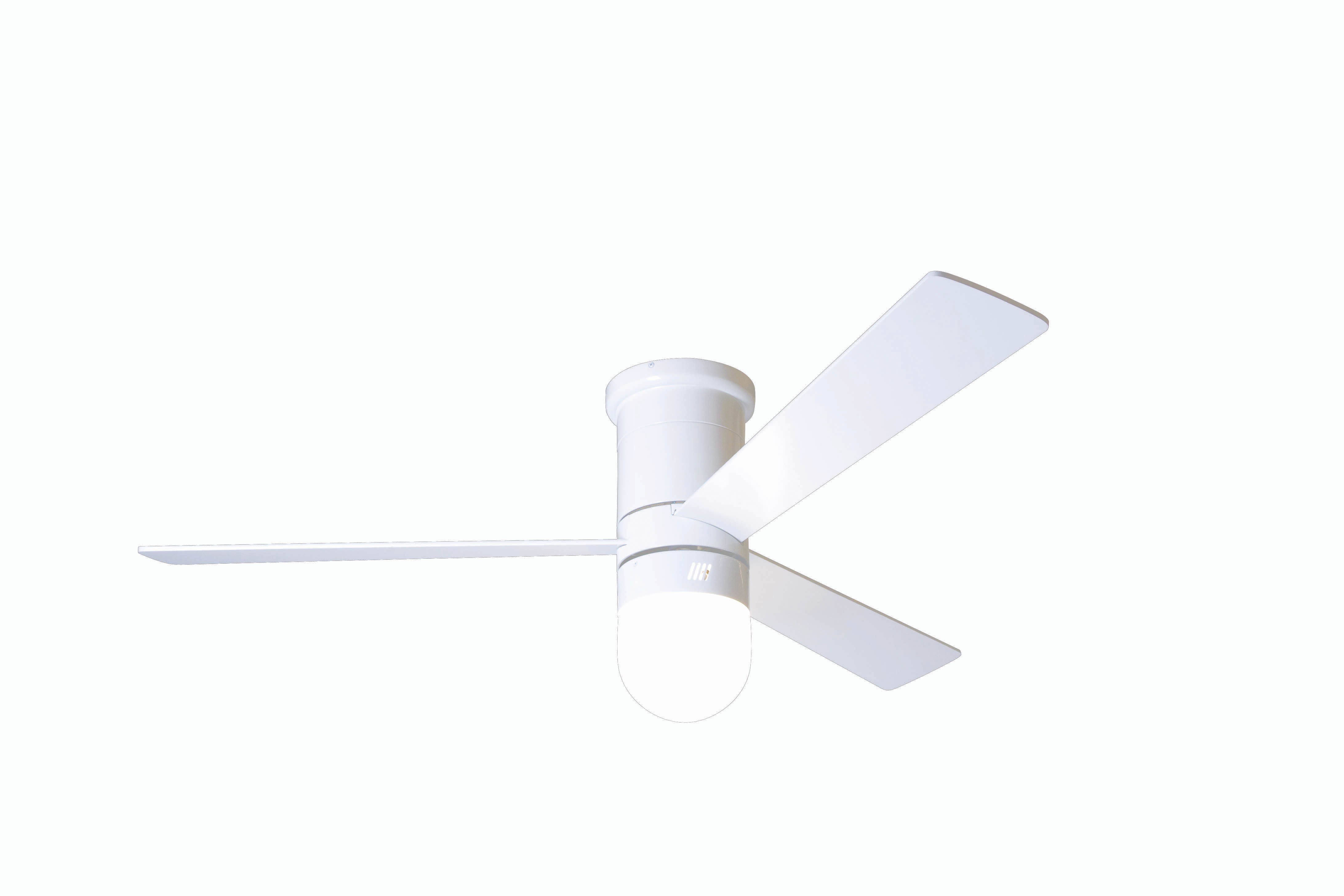 Modern Fan Company CIRHUGGW42MP353002 Cirrus Hugger Gloss White Ceiling Fan